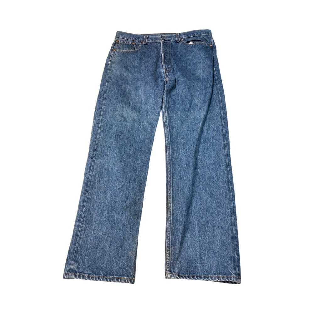 Vintage 90s Levis 501xx Jeans Mens 38x32 Made in USA Blue Denim 501-0000 1994